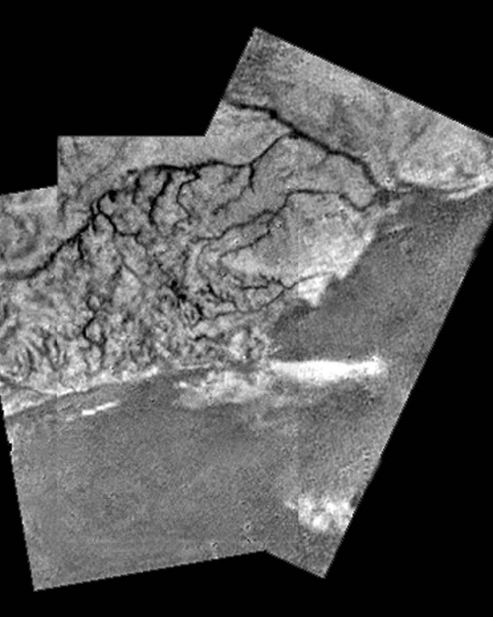 Riverbeds and Lakebeds Discovered on Saturn's Titan