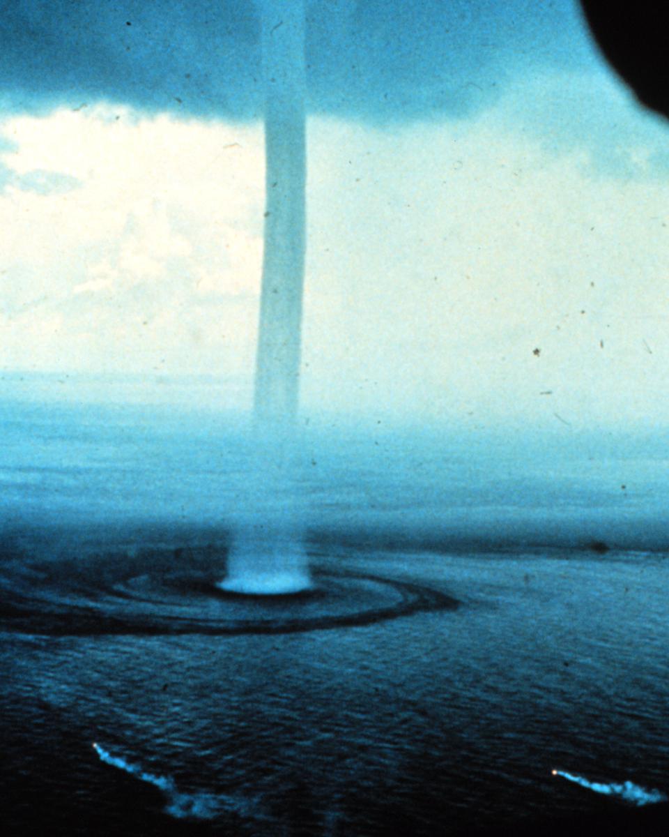 A Waterspout off the Florida Keys