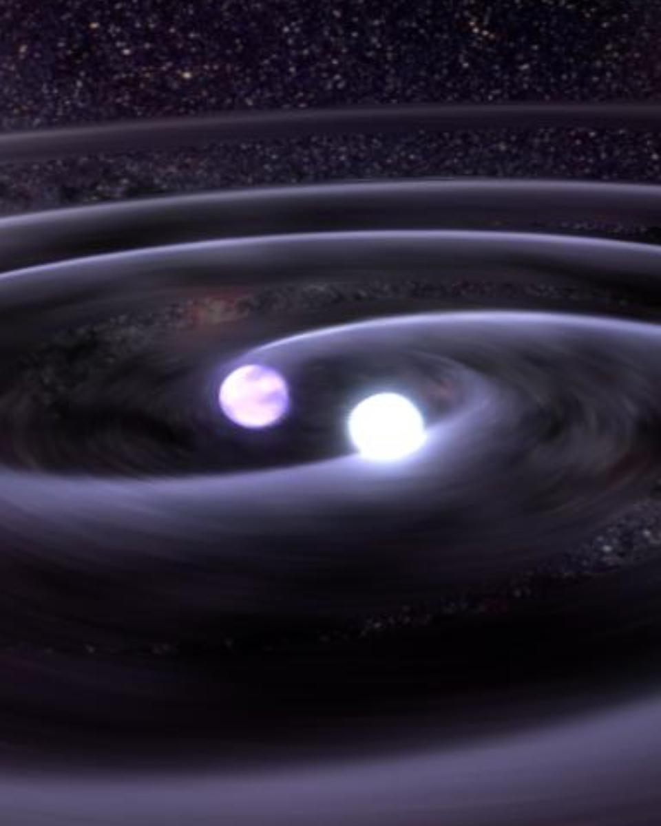 White Dwarf Star Spiral