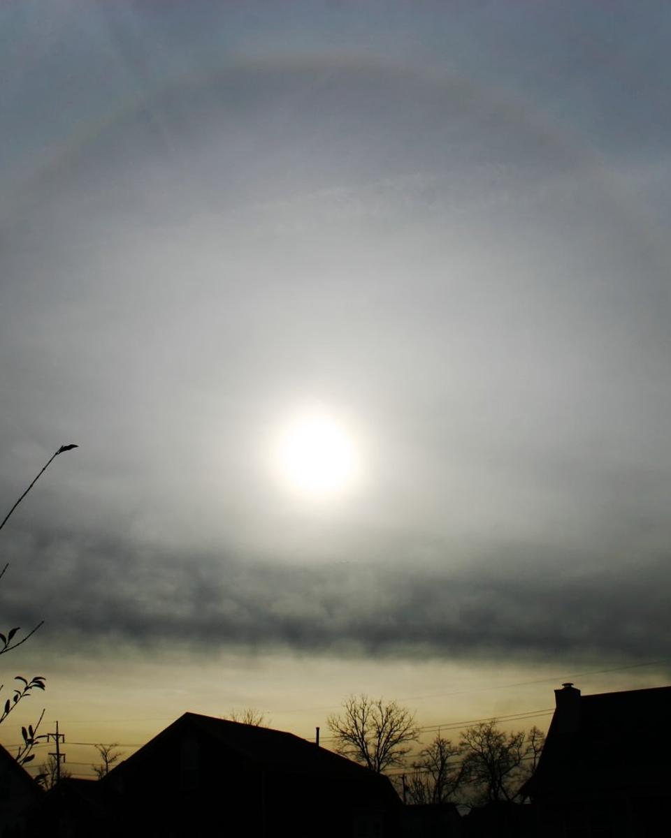 A Sun Halo Over Tennessee