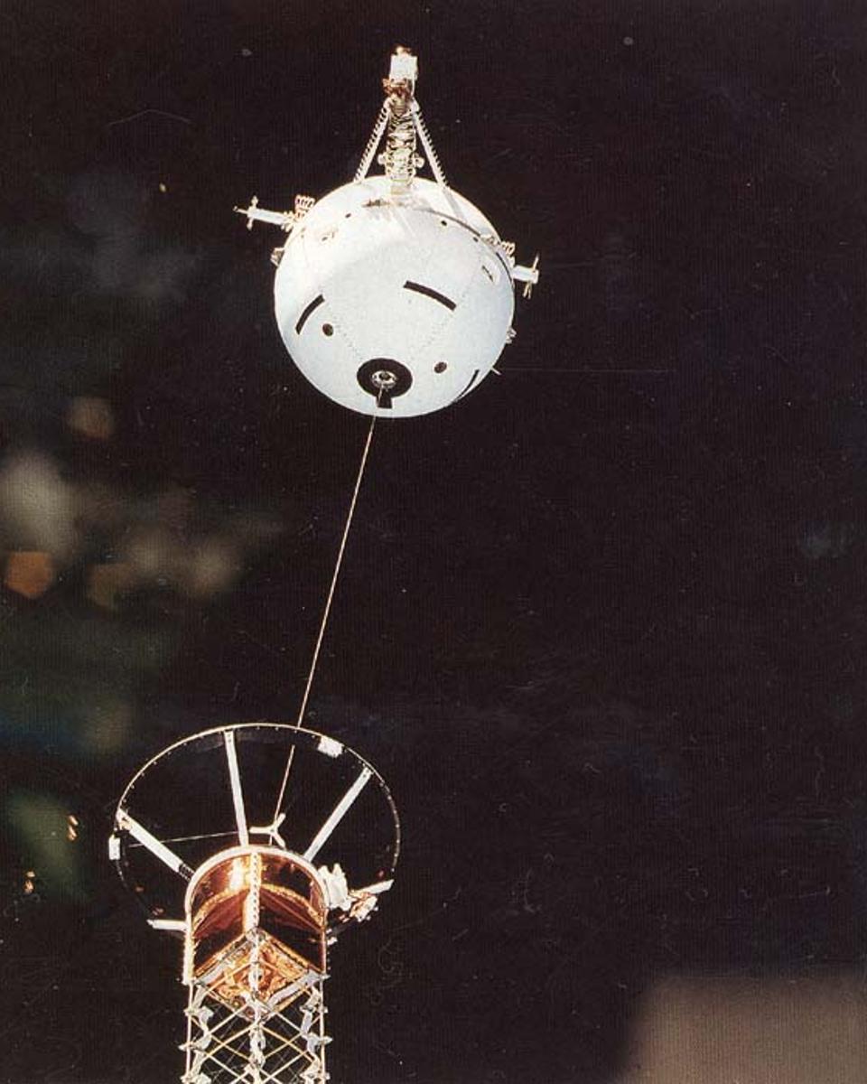 A Tether in Space