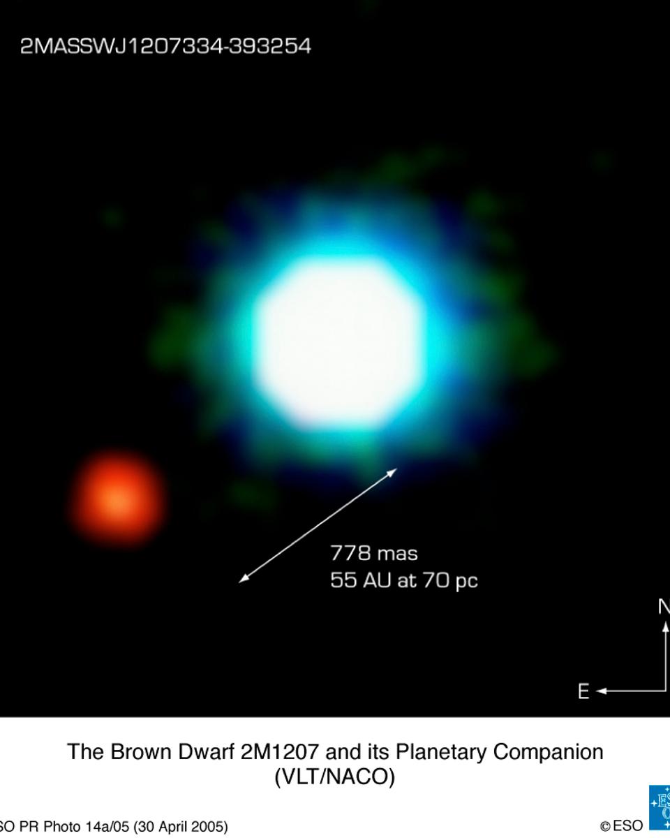 The First Image of an Extra Solar Planet