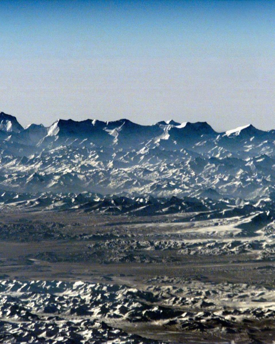 Himalayan Horizon From Space