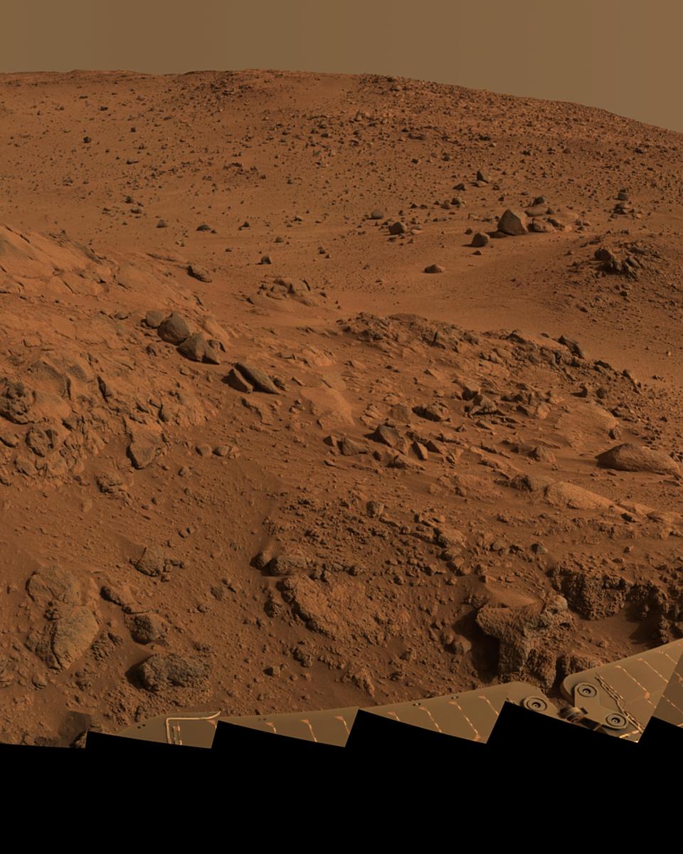 A Panorama of Mars from Larry's Lookout
