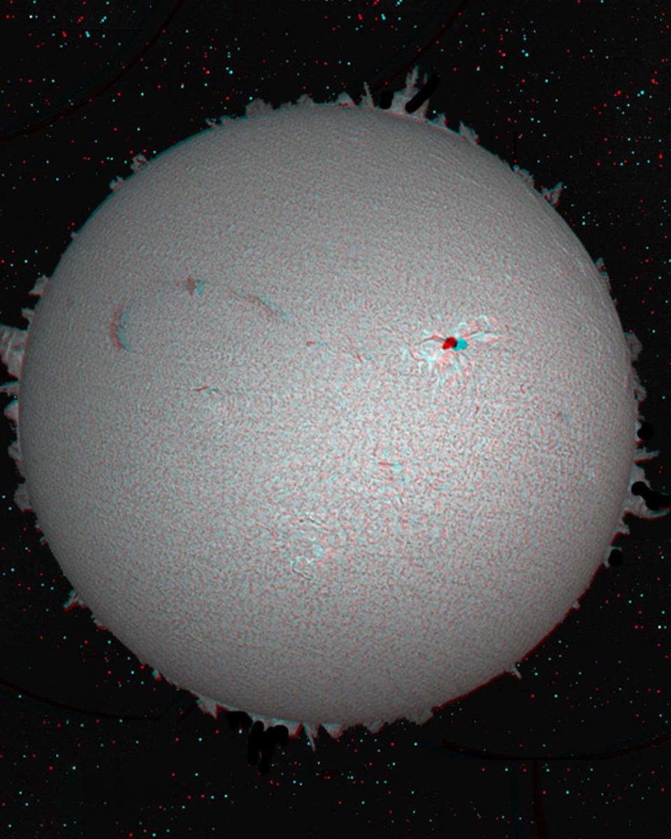 A Stereo Sun