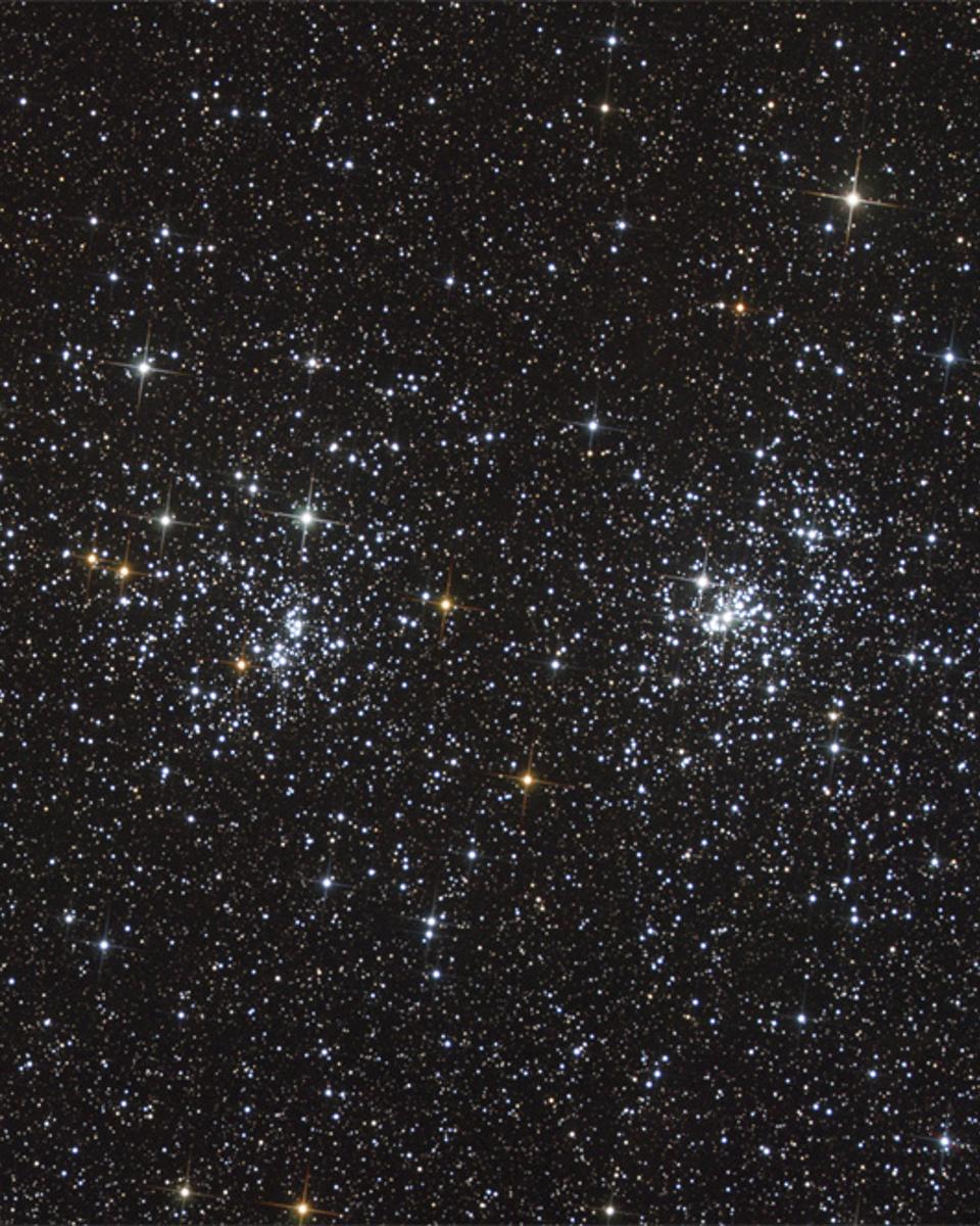 NGC 869 & NGC 884: A Double Open Cluster