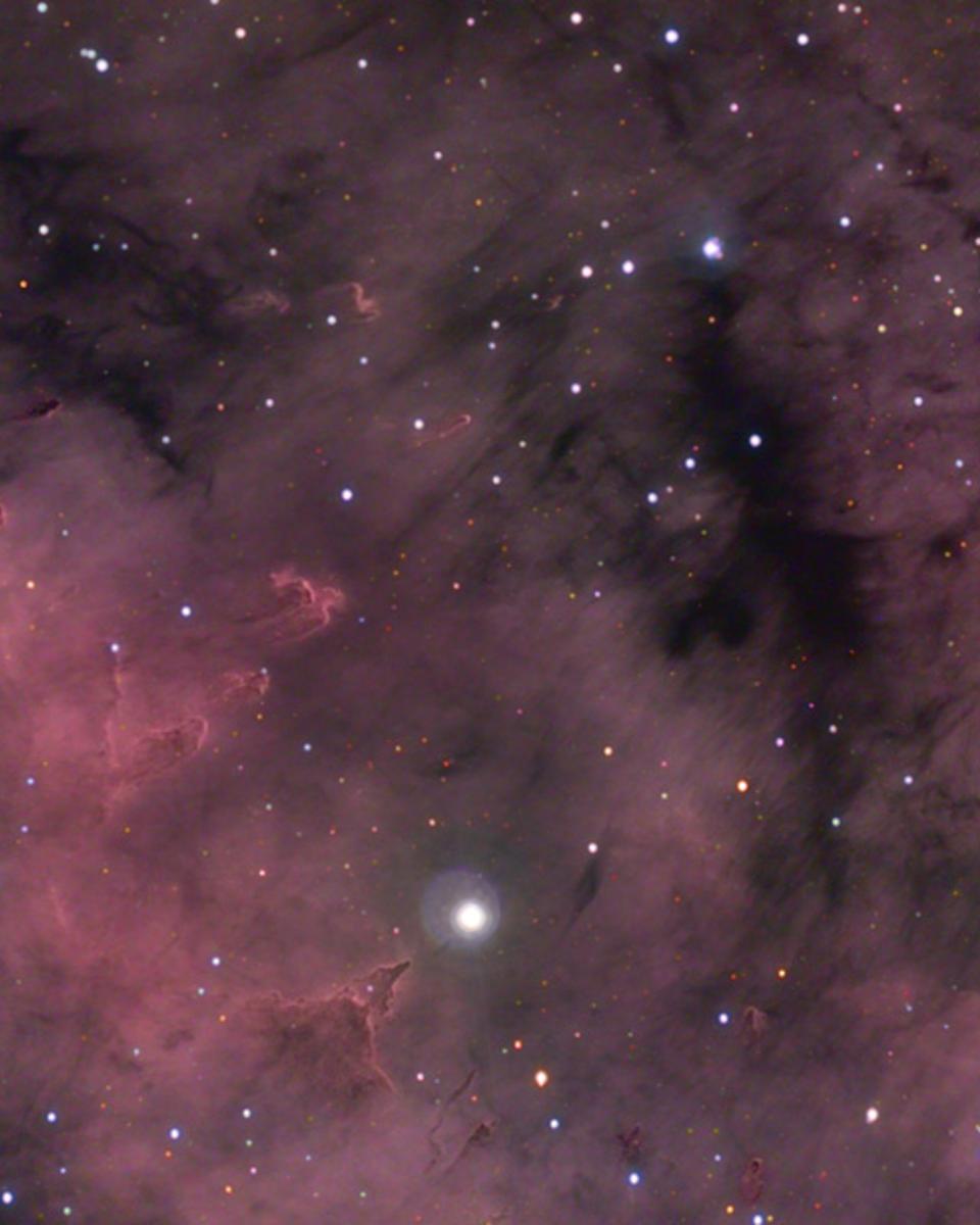 The Star Pillars of Sharpless 171