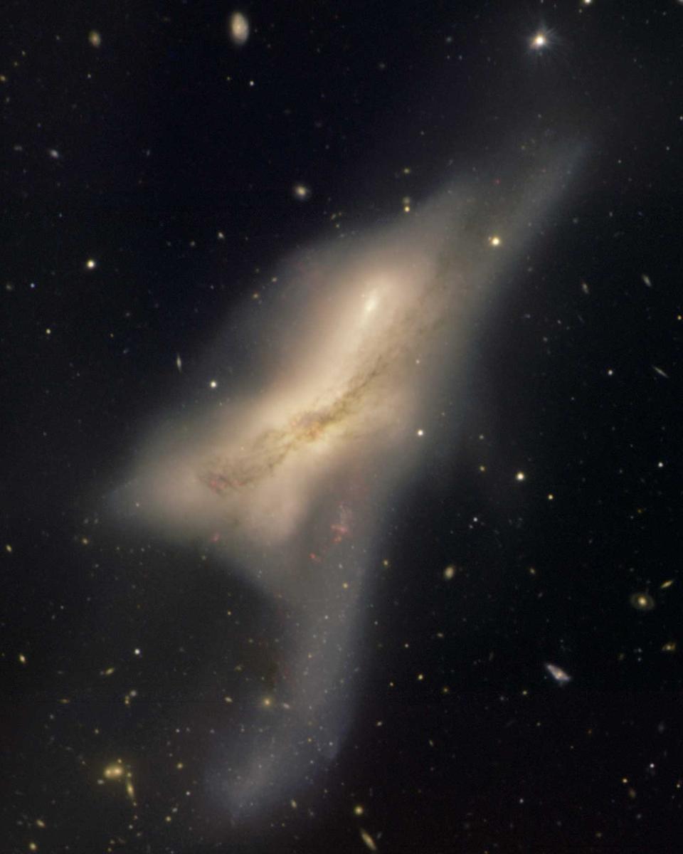 The Colliding Galaxies of NGC 520