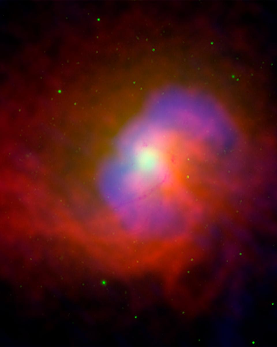NGC 4696: Energy from a Black Hole