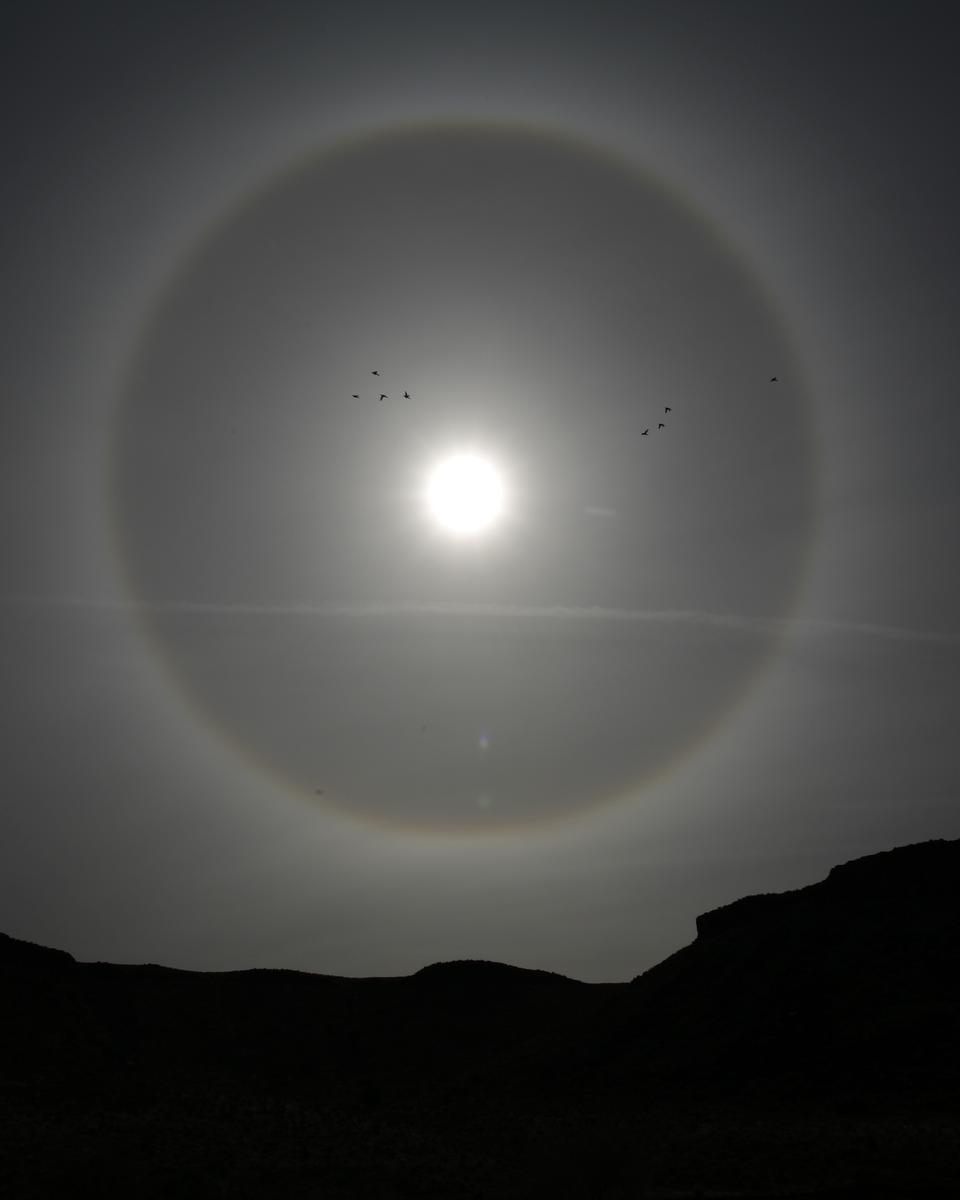 A Sun Halo over Utah