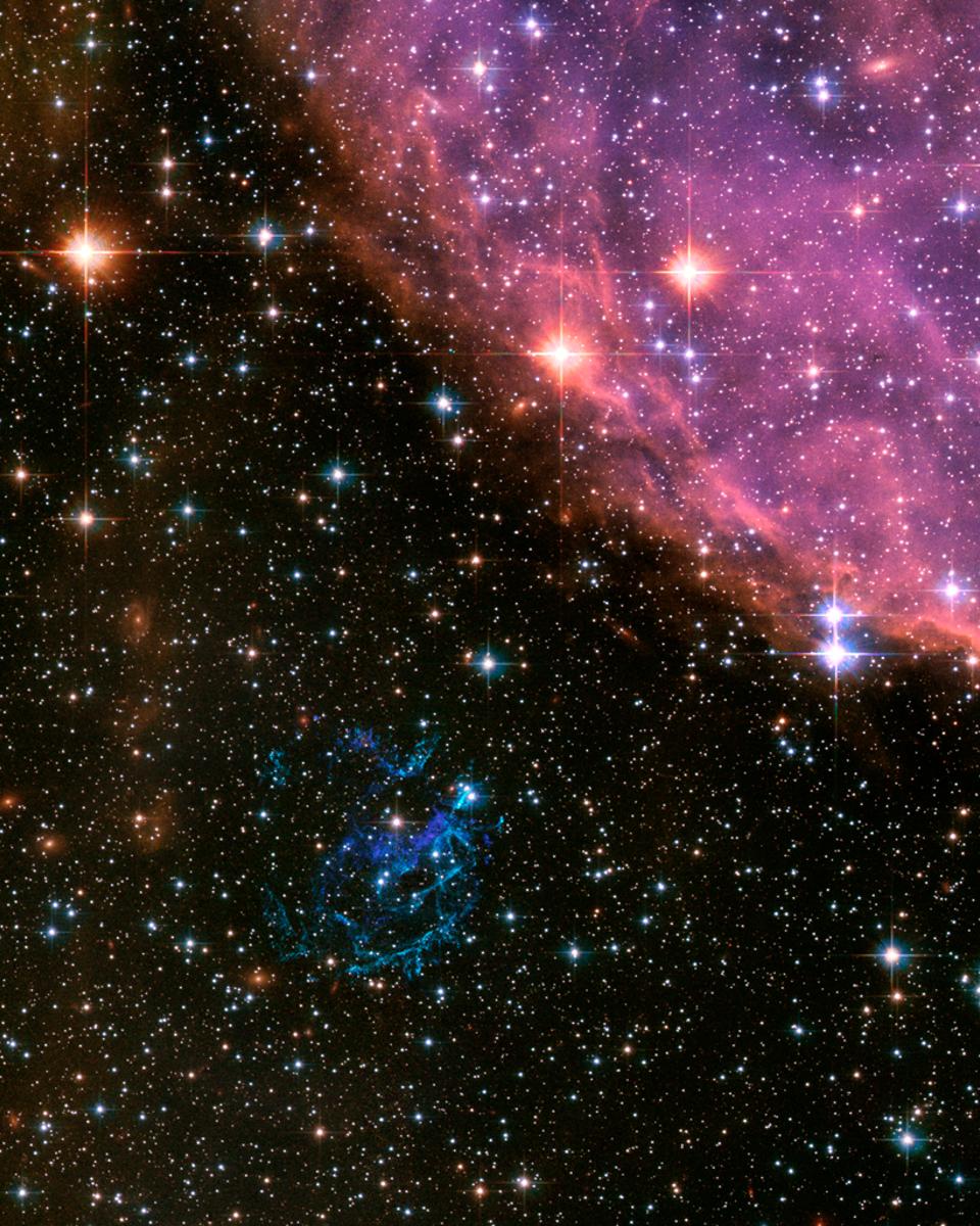 Supernova Remnant E0102 from Hubble