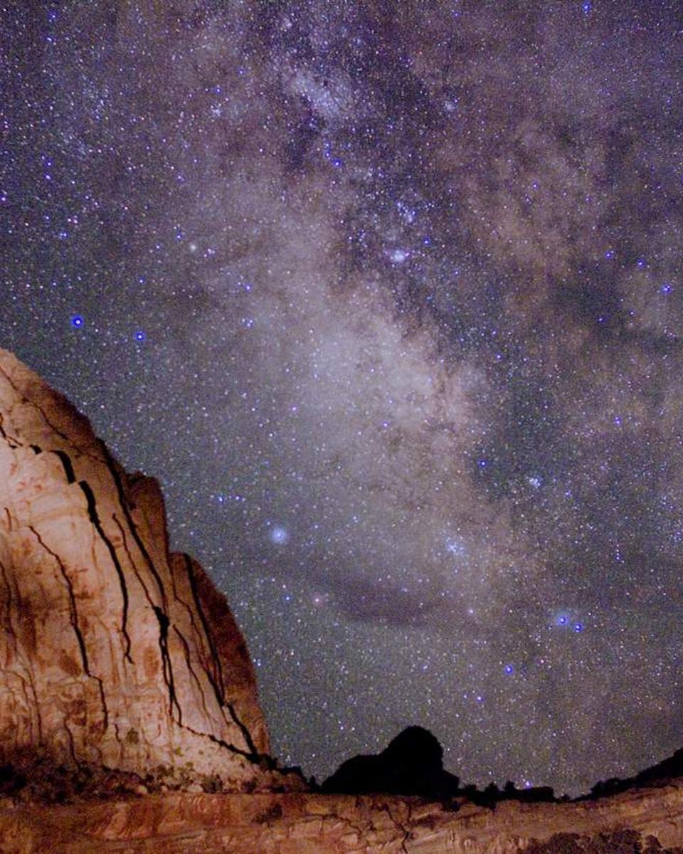 The Milky Way over Utah