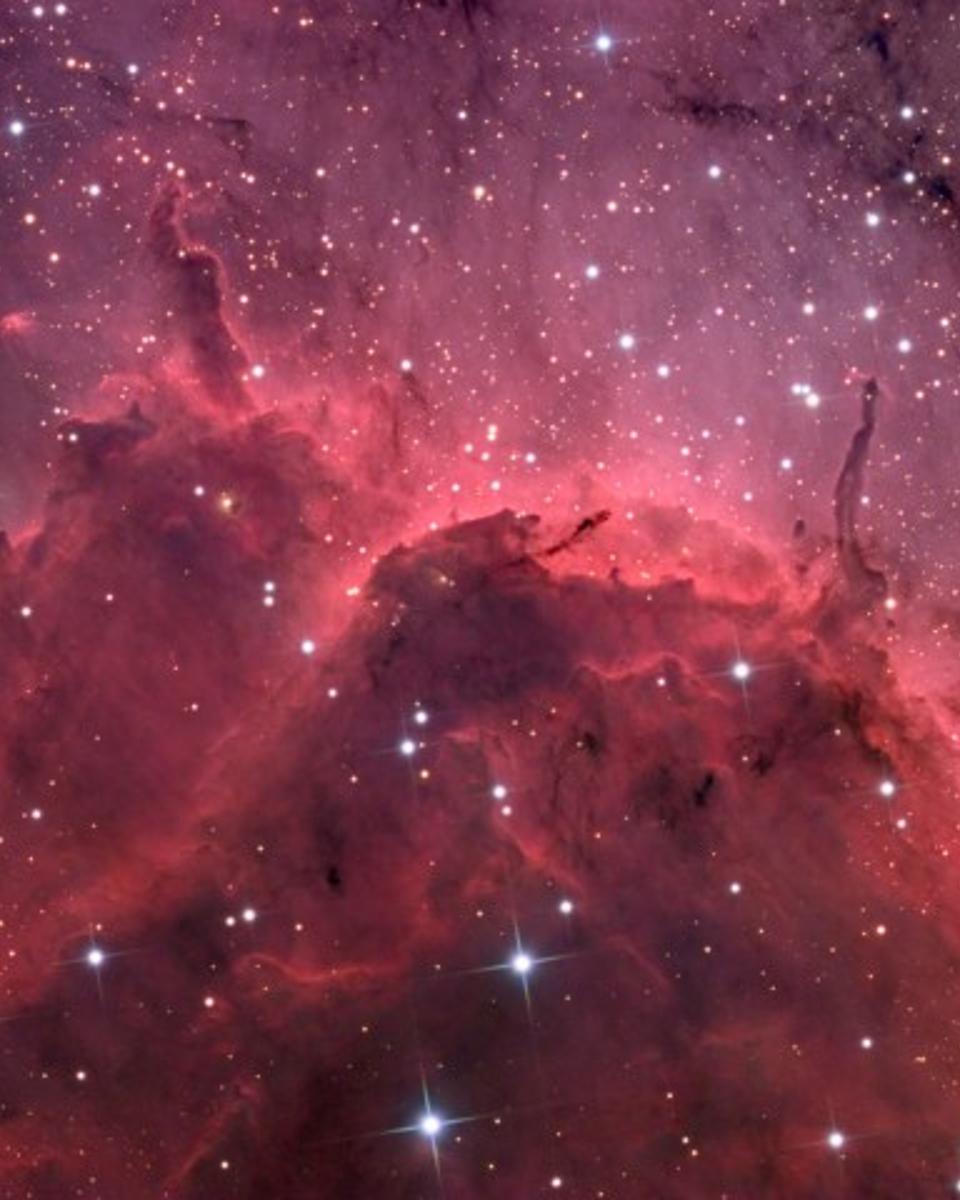 IC 5067: Emission Nebula Close-up