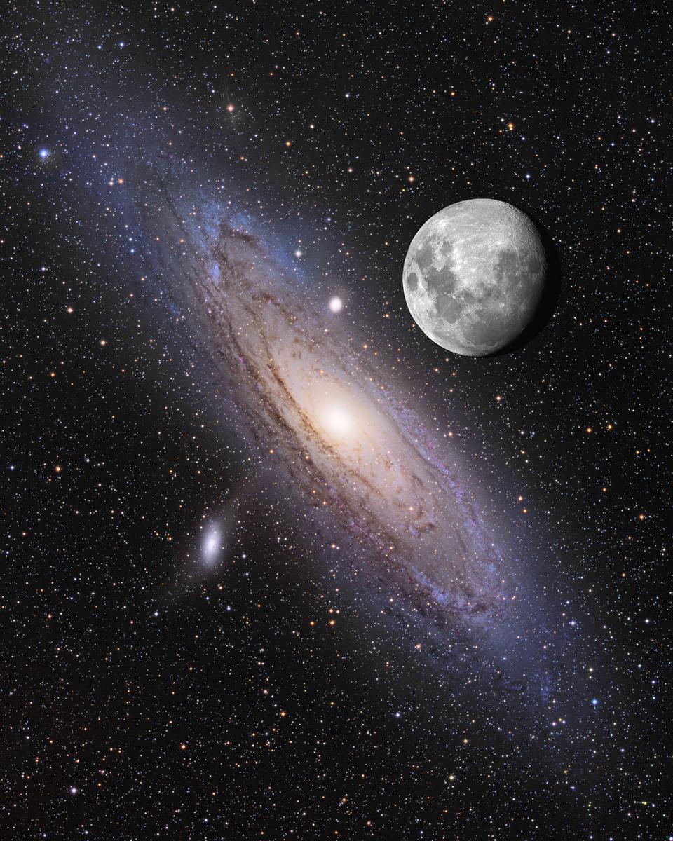 Moon Over Andromeda