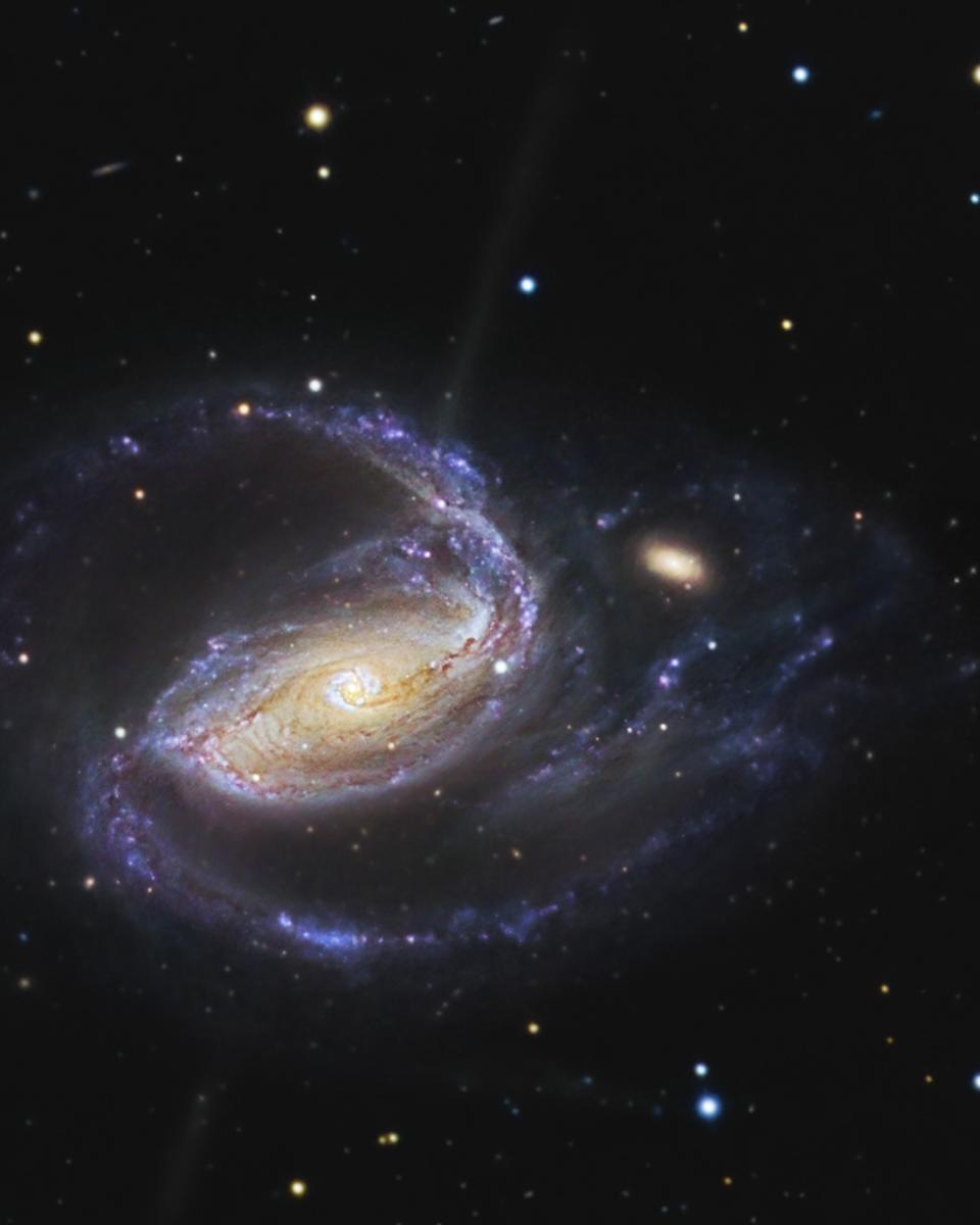 In the Arms of NGC 1097