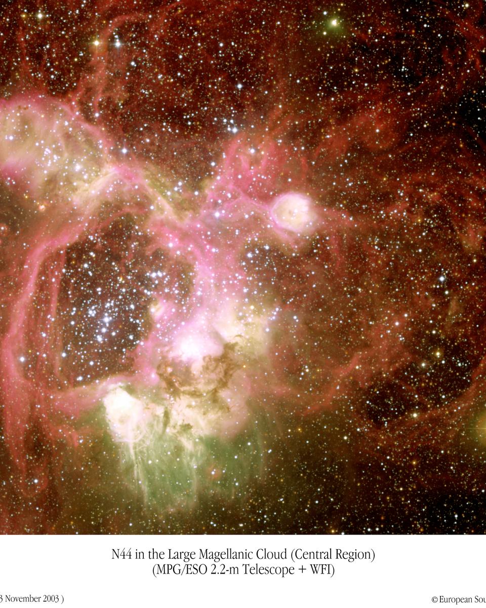 The N44 Emission Nebula