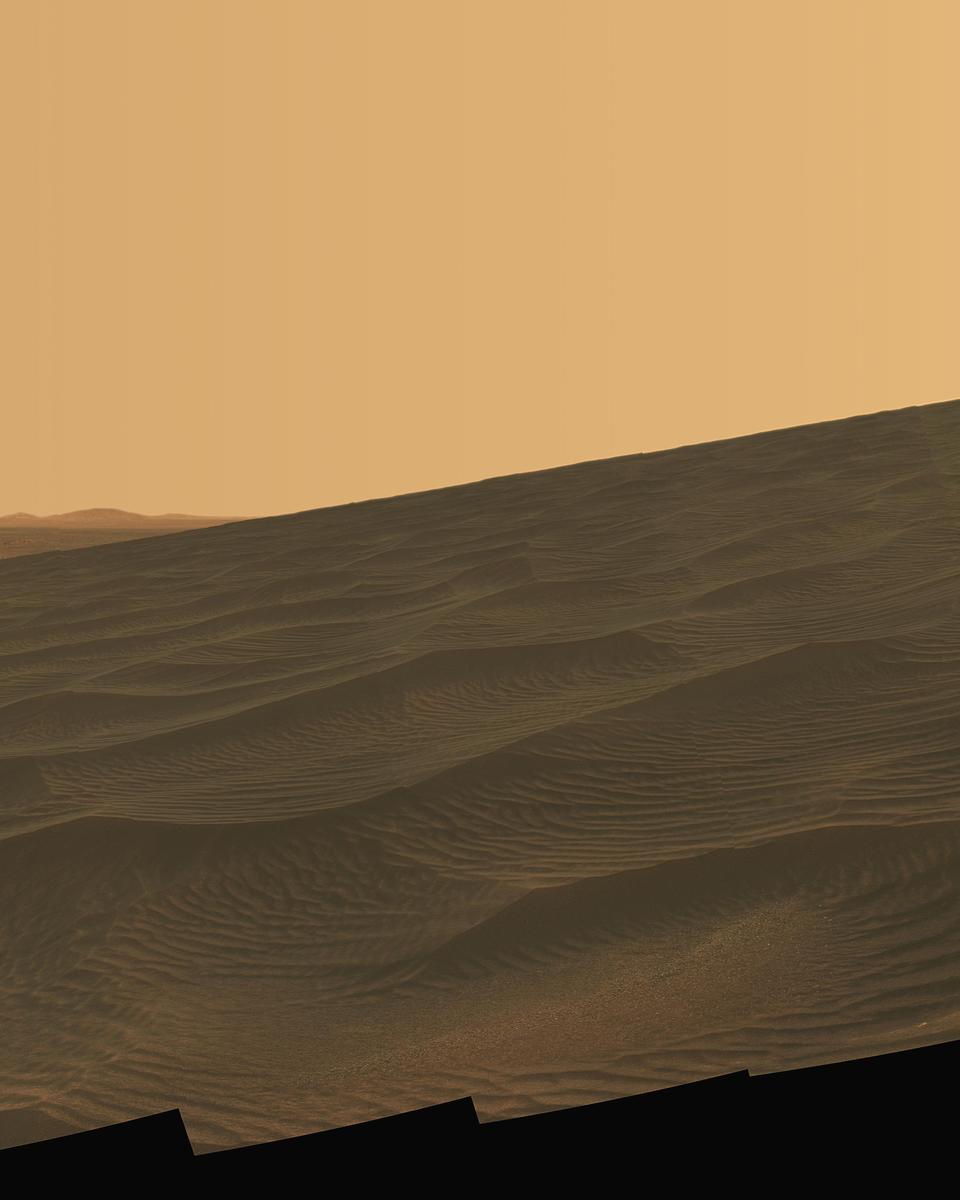 New Year Mars Panorama
