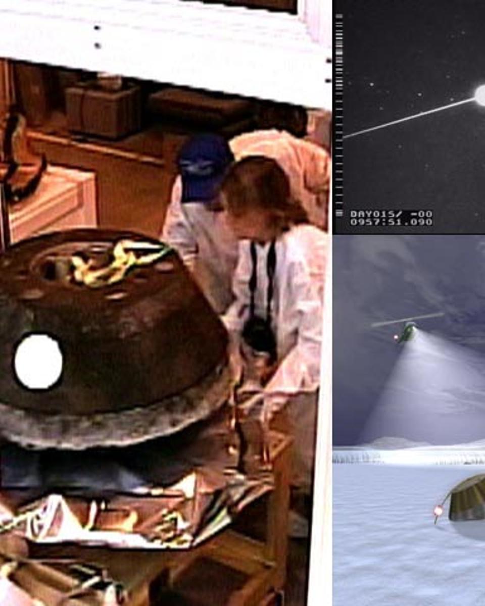 Stardust Capsule Returns to Earth
