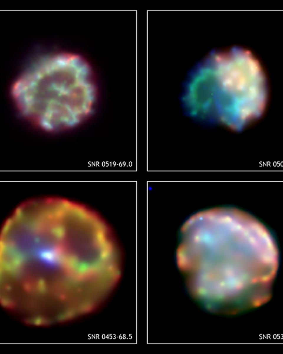 Four Supernova Remnants