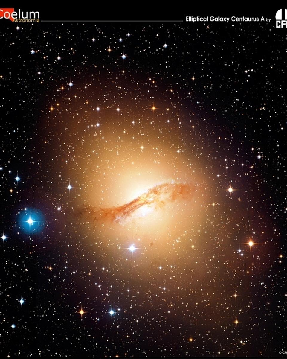 Elliptical Galaxy Centaurus A from CFHT