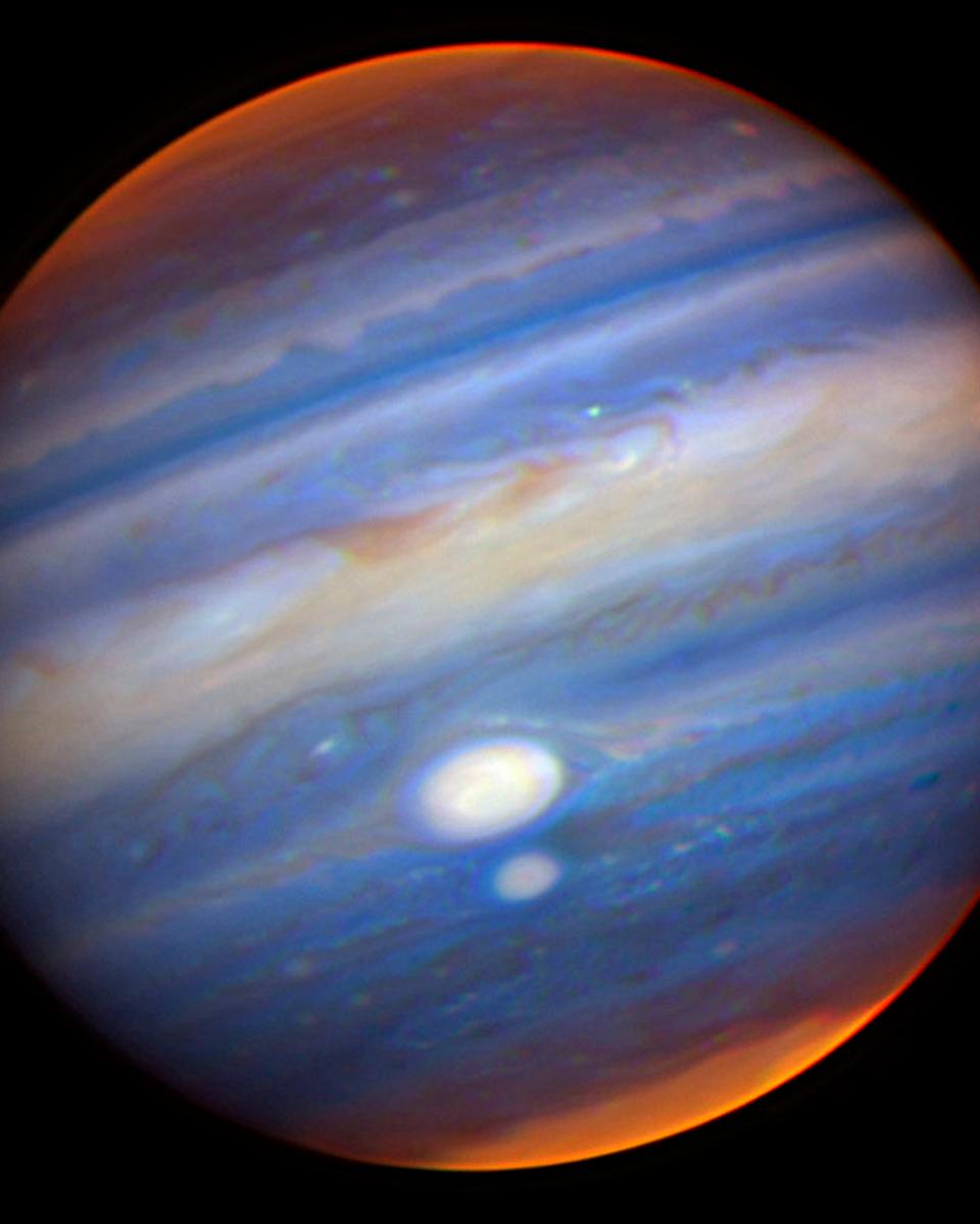 Jupiter's Two Largest Storms Nearly Collide
