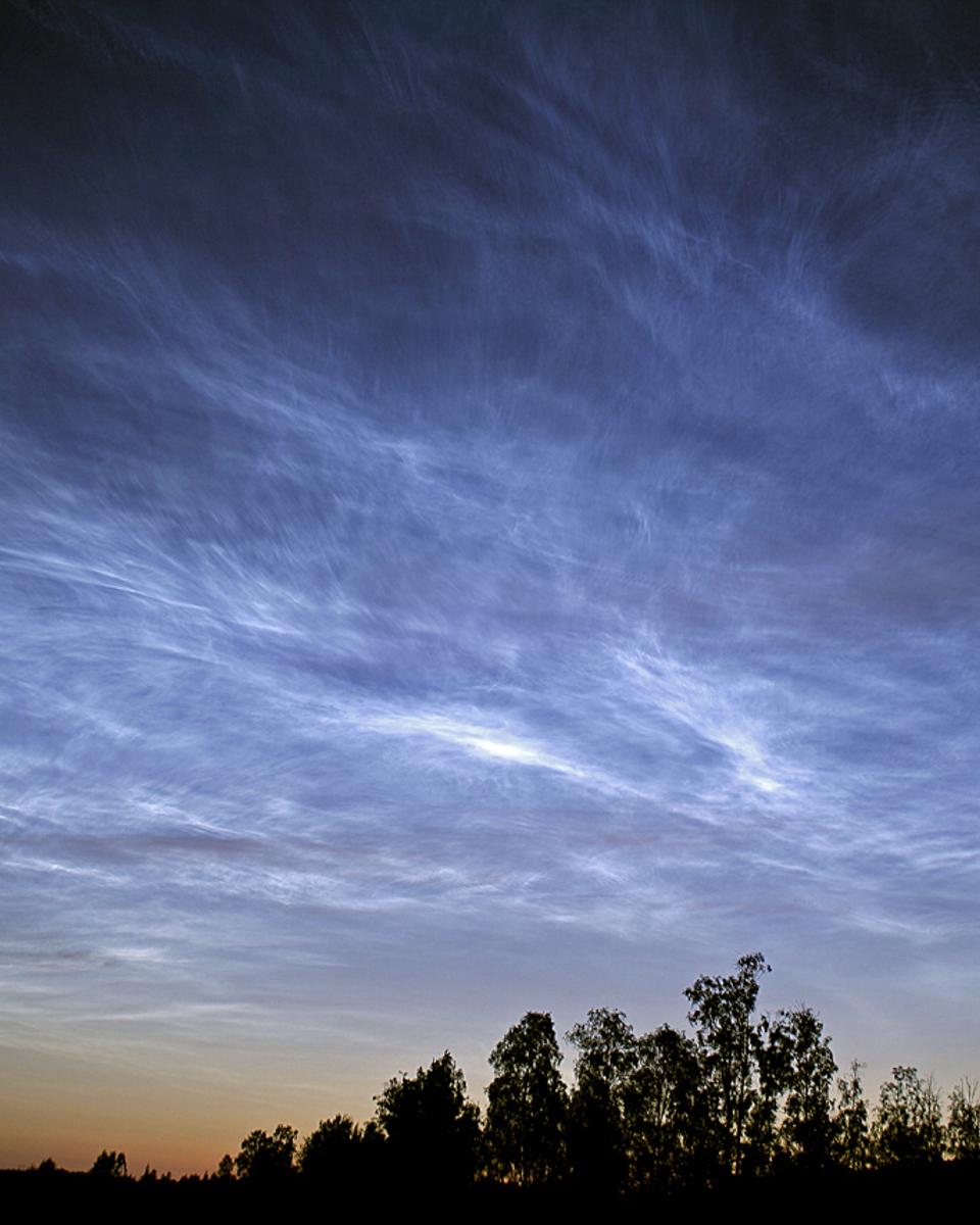 Noctilucent Clouds Over Sweden