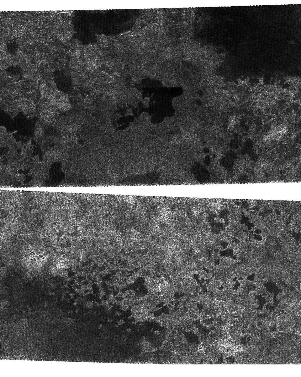 Possible Methane Lakes on Titan