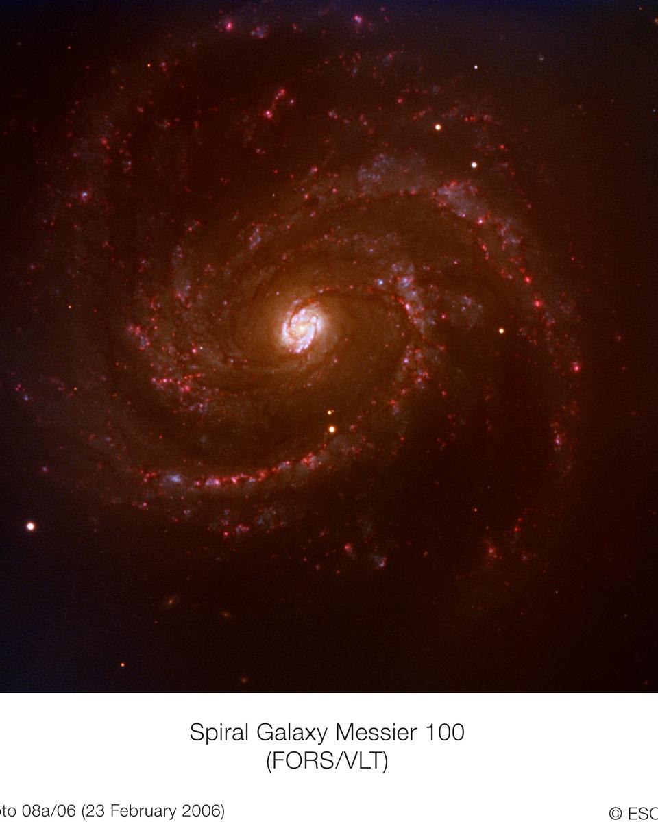 A Nearby Supernova in Spiral Galaxy M100