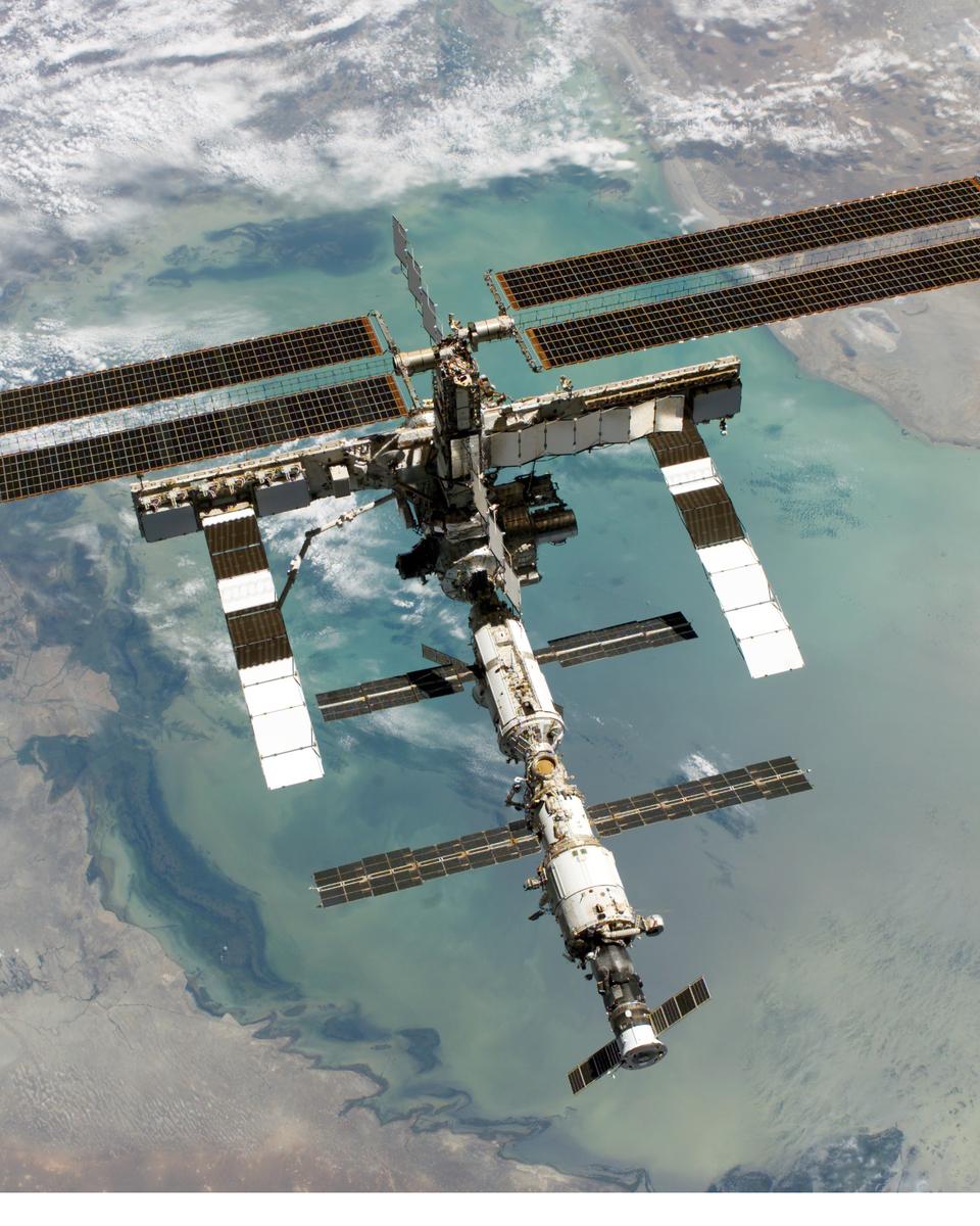 The International Space Station from Above