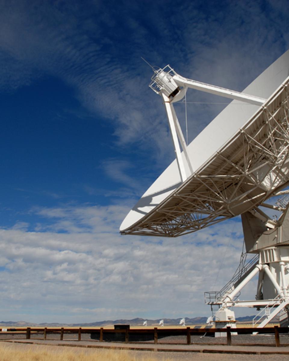 A Big Dish at the VLA Radio Observatory