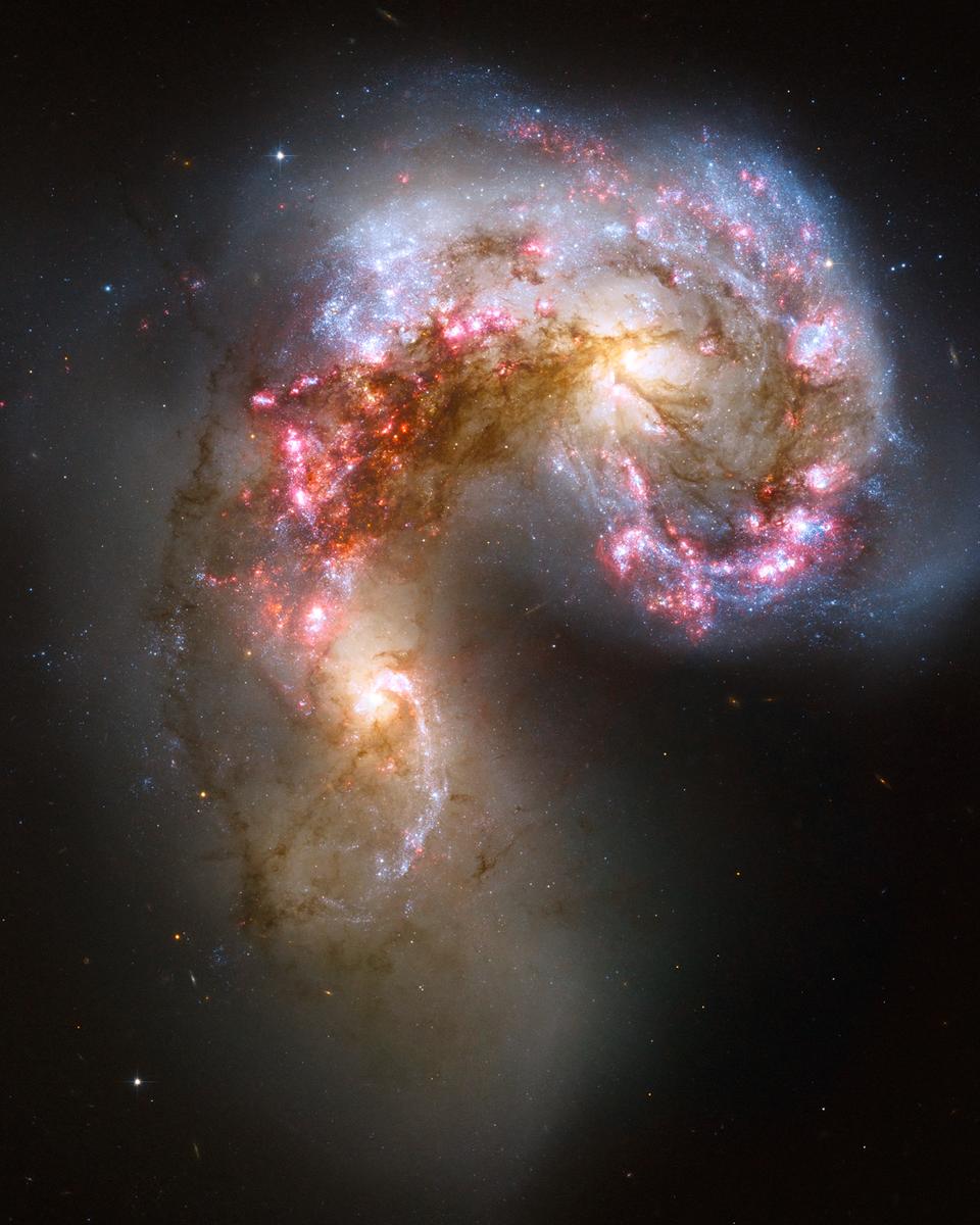 The Antennae Galaxies in Collision