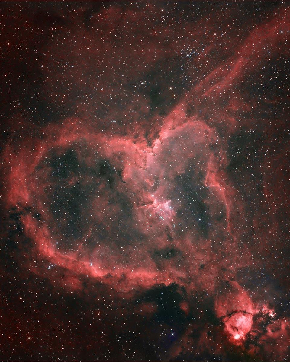 Light from the Heart Nebula