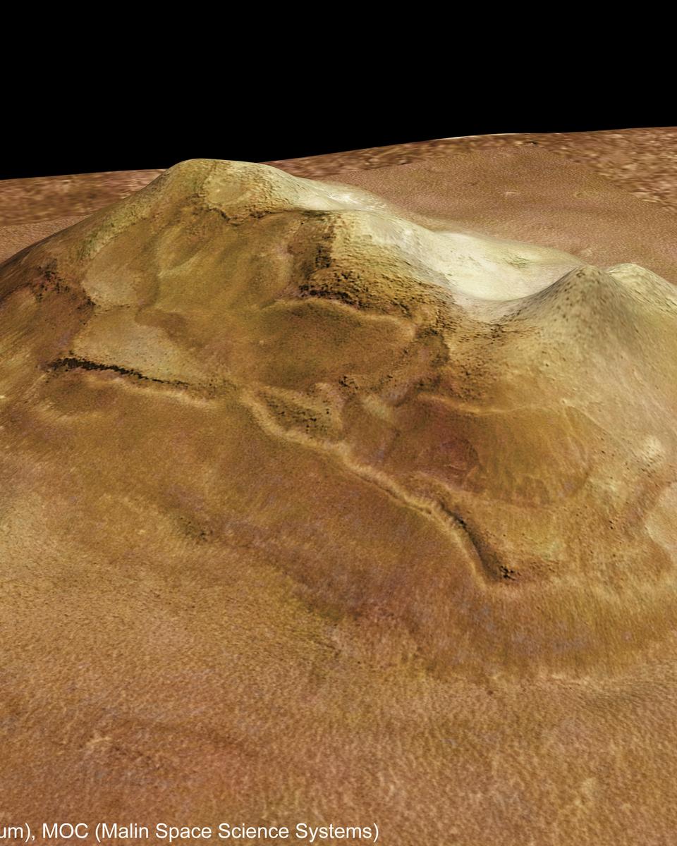 Mars Express Close-Up of the Face on Mars