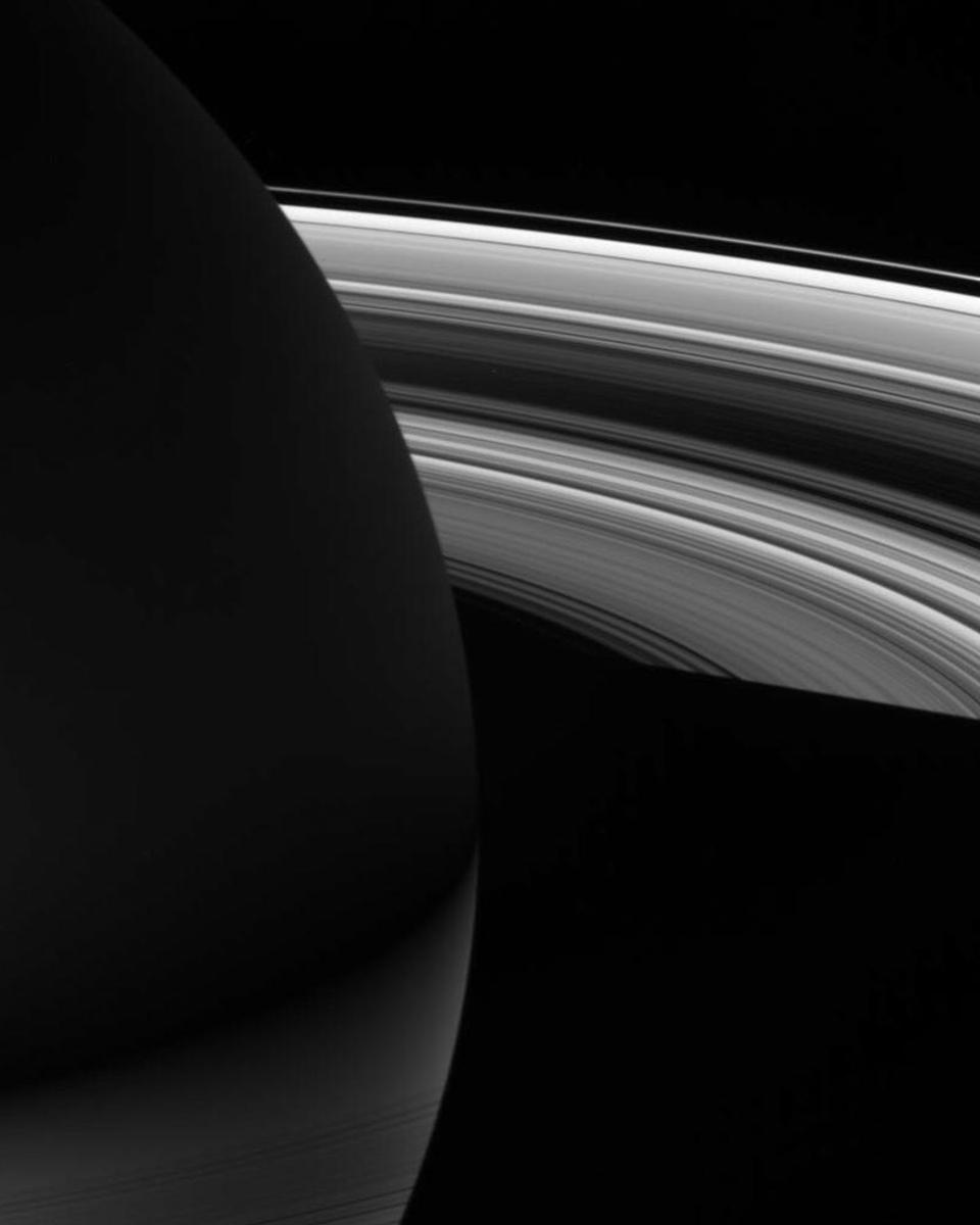 Saturn at Night