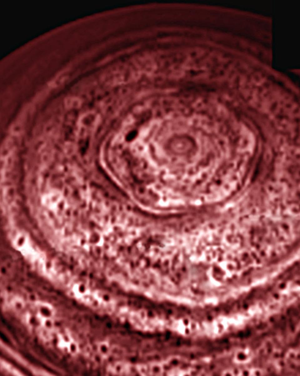 A Mysterious Hexagonal Cloud System on Saturn
