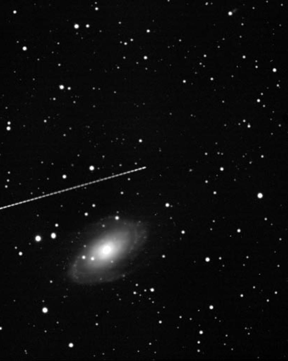 Asteroid and Galaxy