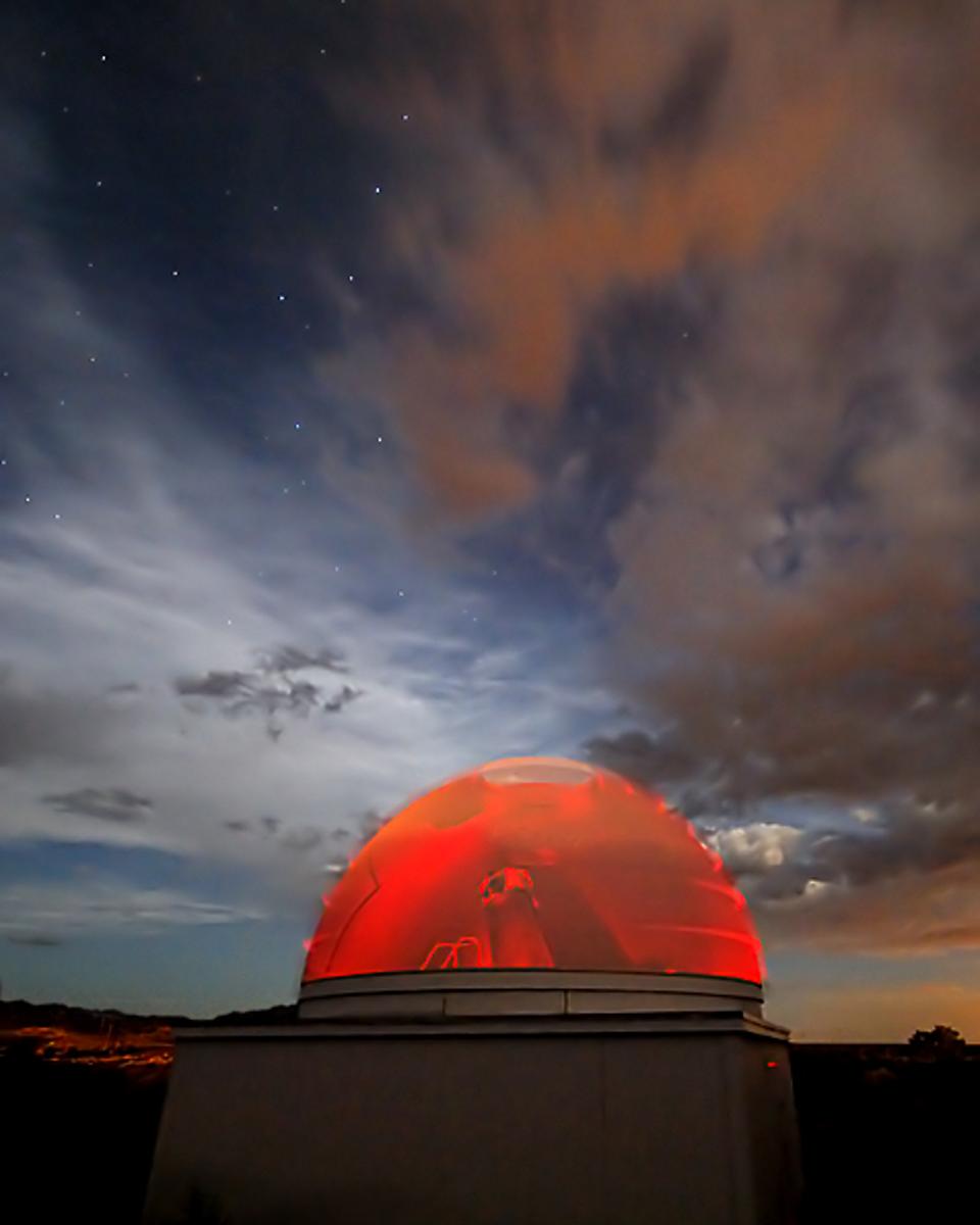 A Red Dome Under the Big Dipper