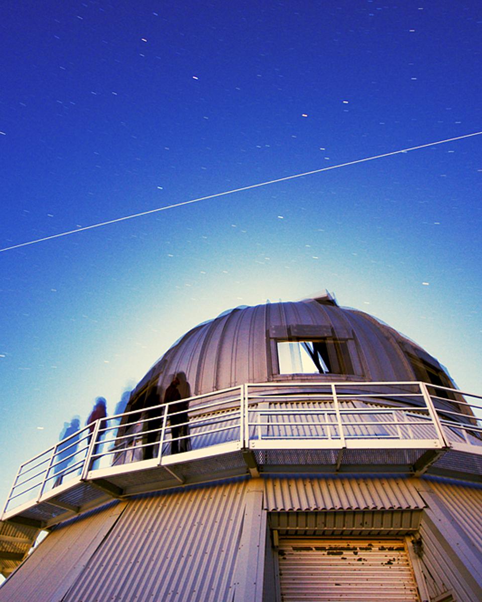 ISS Over Mont-Megantic Observatory