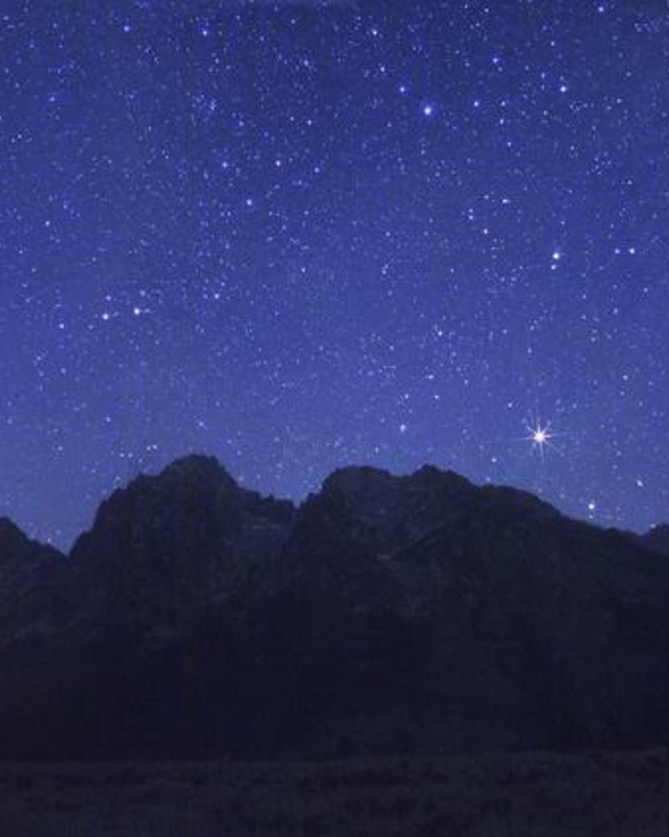 A Spectacular Sky Over the Grand Tetons