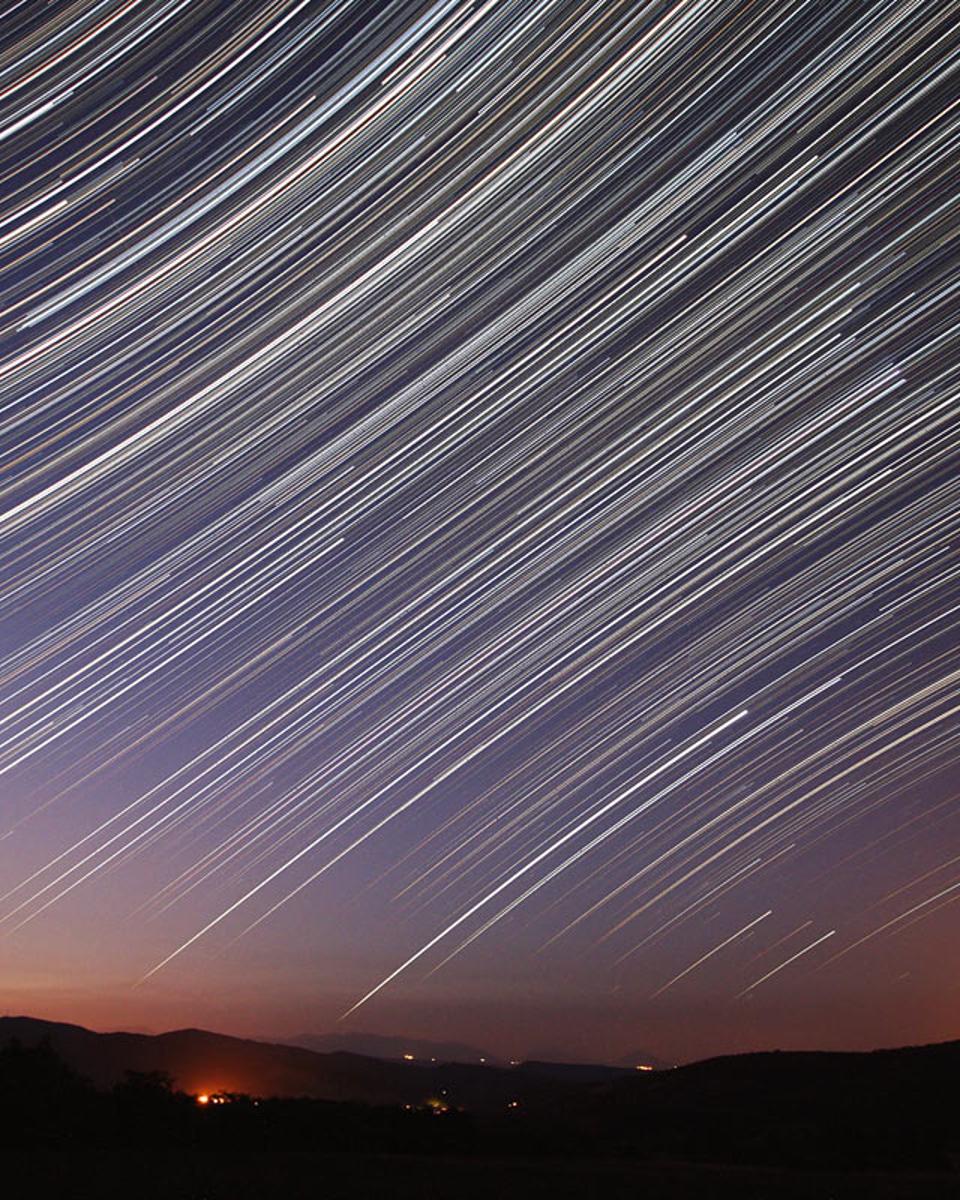 Star Trails at Dawn