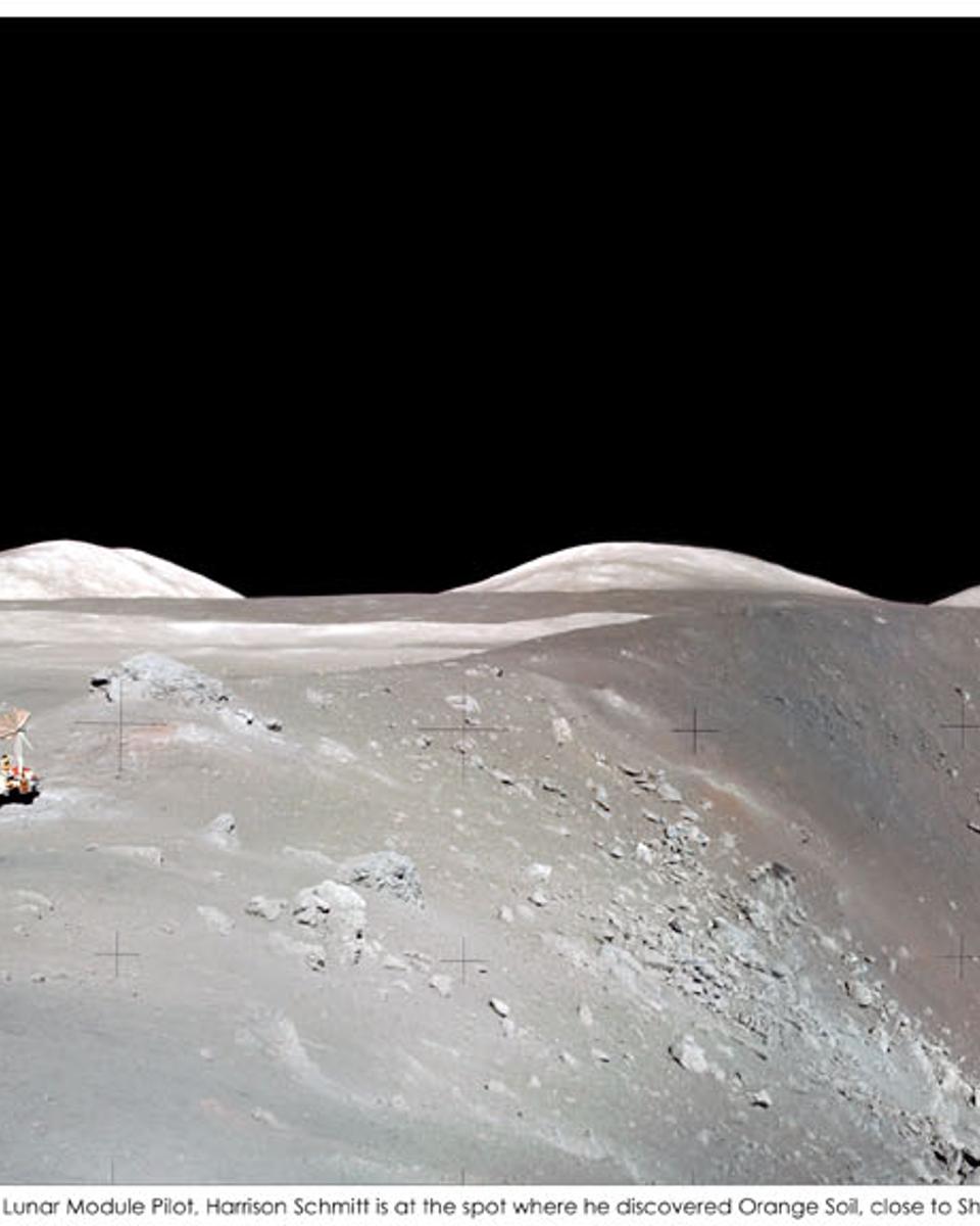 Apollo 17: Shorty Crater Panorama
