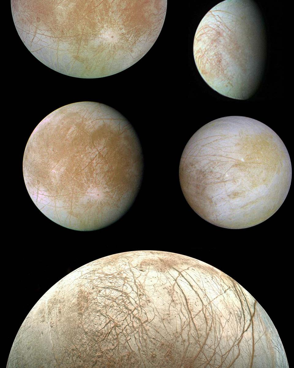 Gibbous Europa