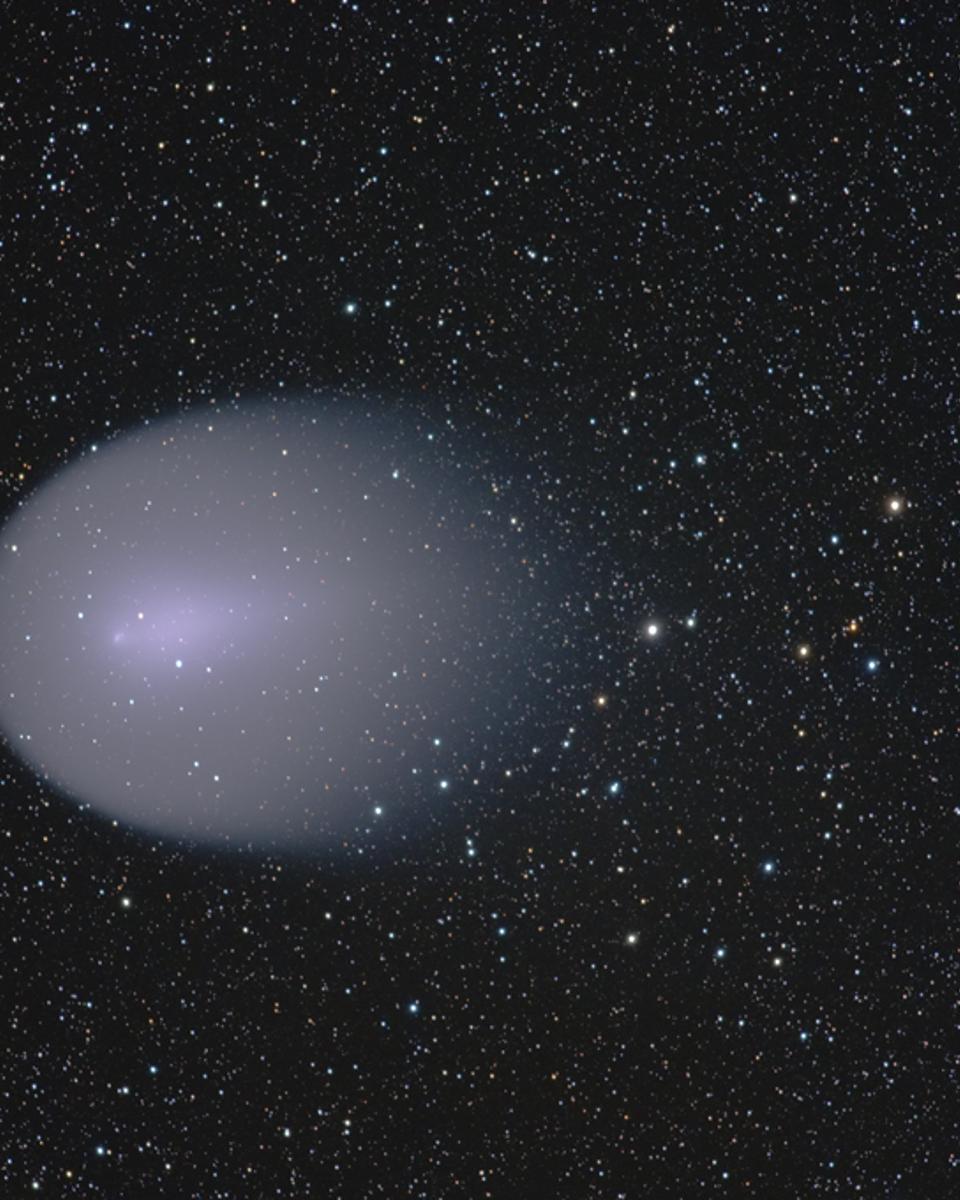 Comet Holmes Over Hungary