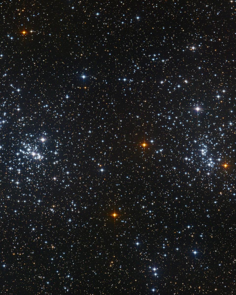 Double Cluster in Perseus