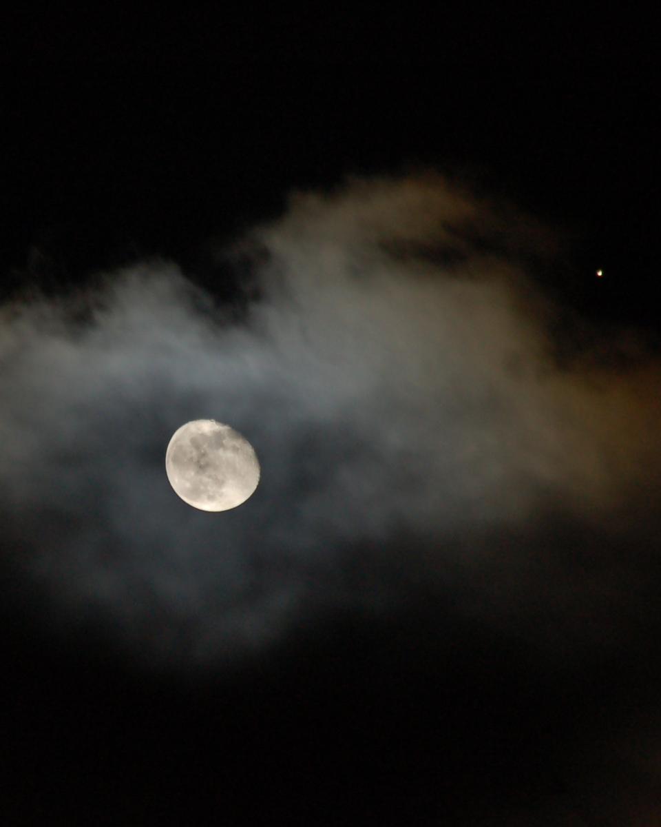 Moon and Mars Tonight