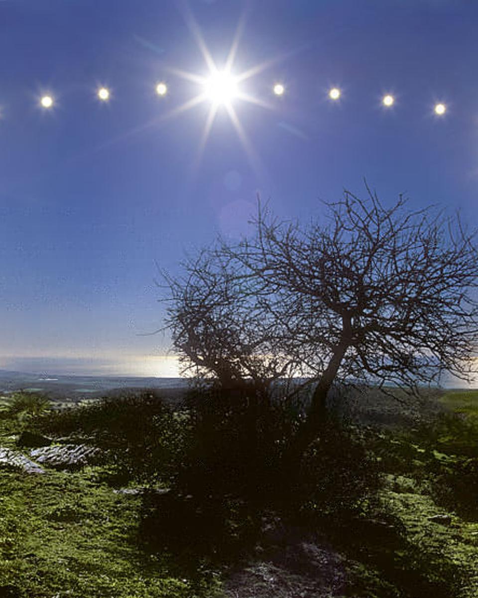 Tyrrhenian Sea and Solstice Sky