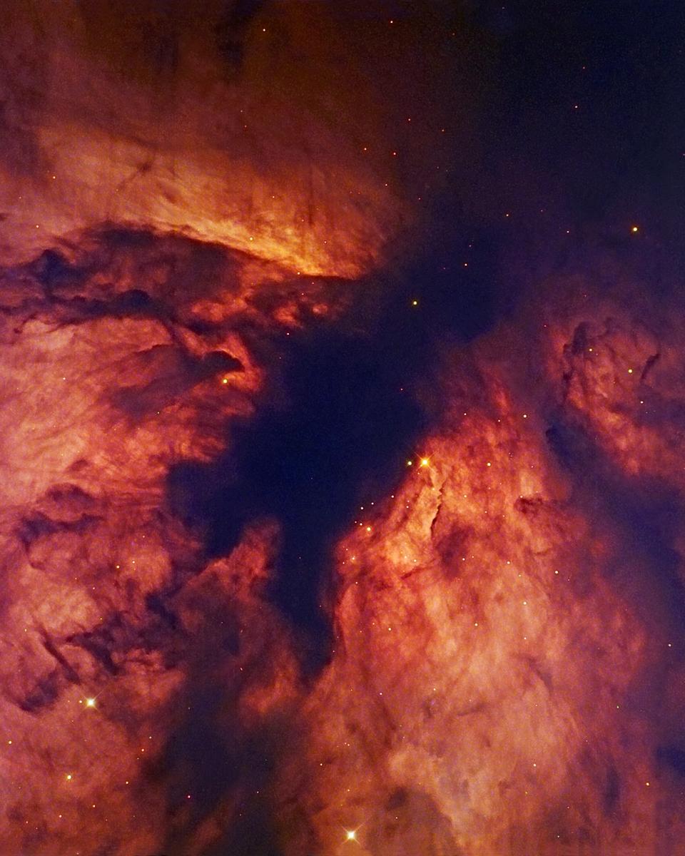 Flame Nebula Close-Up
