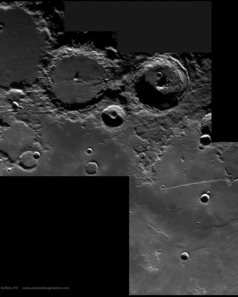 Ptolemaeus, Alphonsus and Arzachel