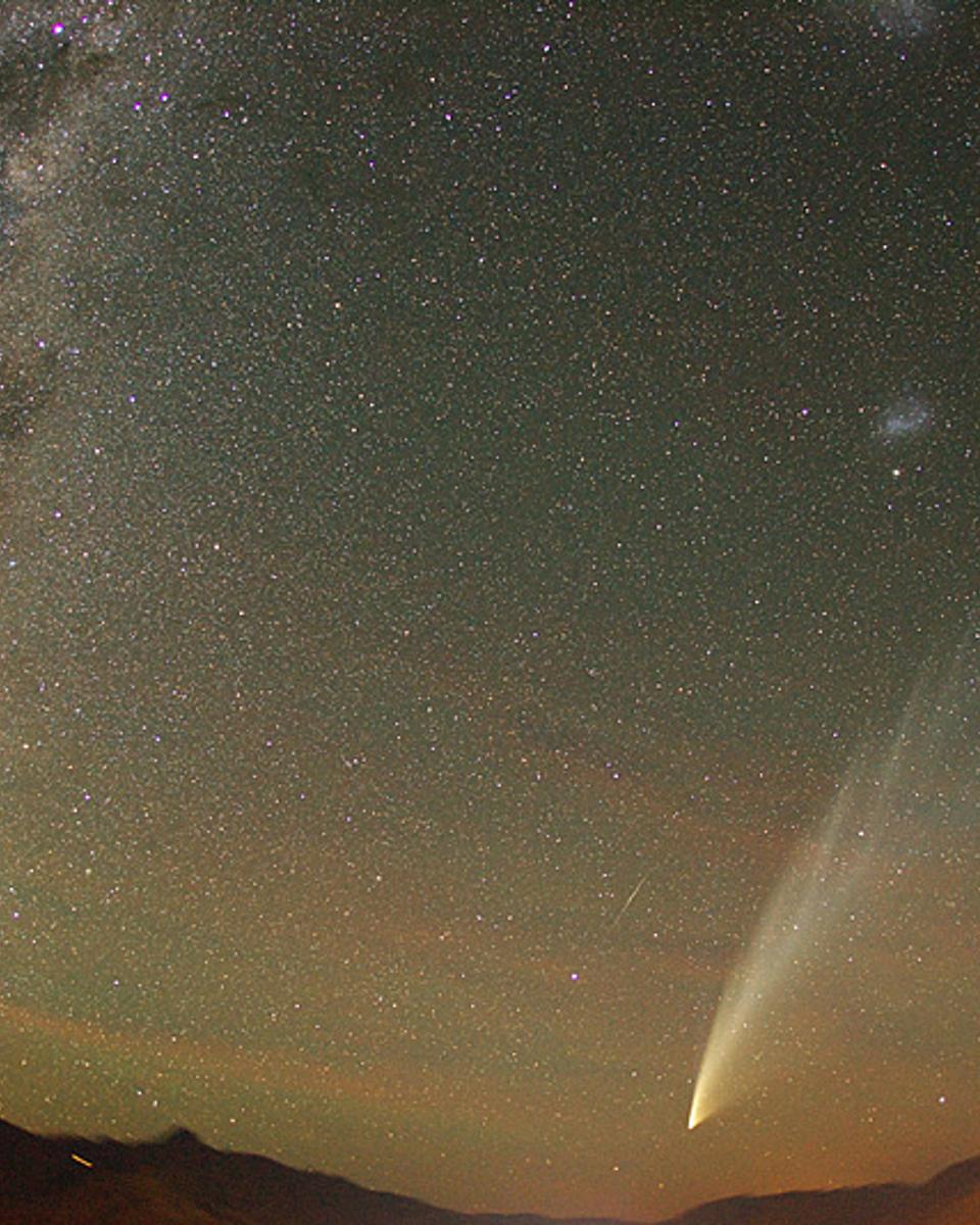 Comet McNaught Over New Zealand