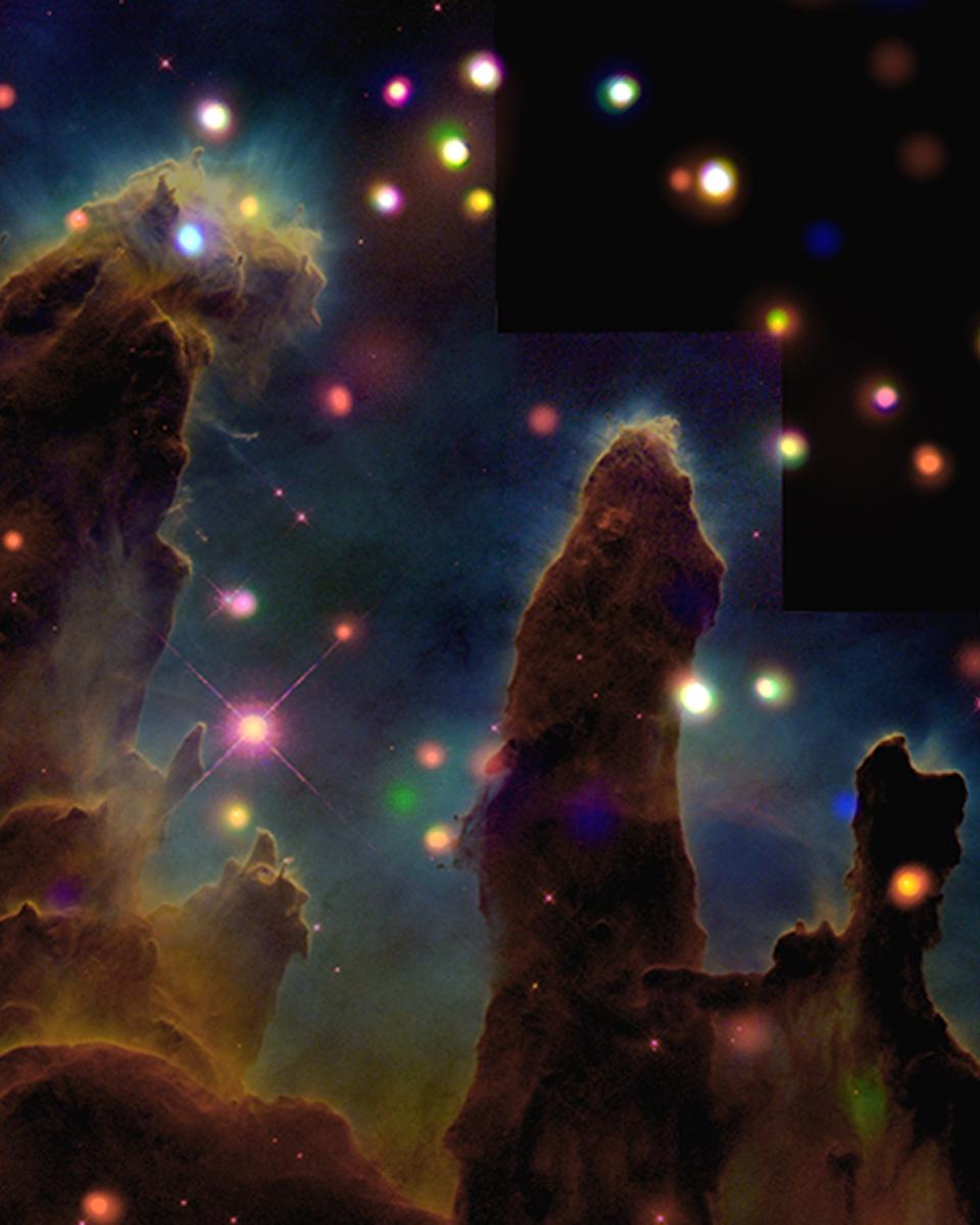X-rays and the Eagle Nebula